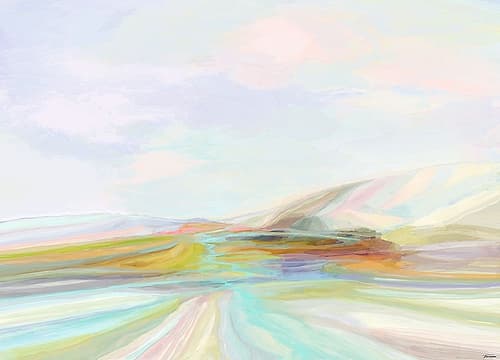 Cliffs II Art Print